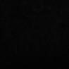 Lit pour chien noir 80x45x30 cm velours 