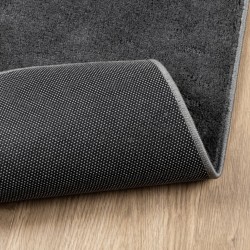 Tapis OVIEDO à poils courts anthracite 80x150 cm 
