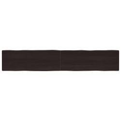 Dessus de table bois massif traité bordure assortie 