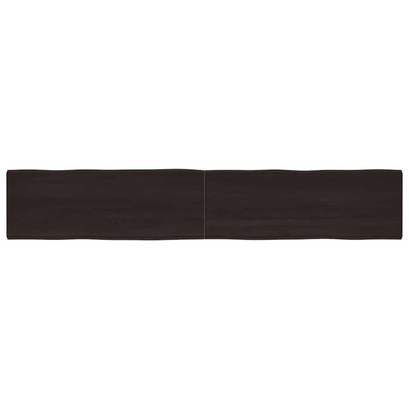 Dessus de table bois massif traité bordure assortie 