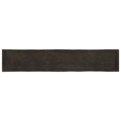 Dessus de table bois massif traité bordure assortie 