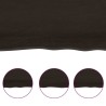 Dessus de table bois massif traité bordure assortie 
