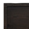 Dessus de table bois massif traité bordure assortie 