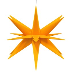 Lumières de Noël avec LED 3 pcs pliable jaune 
