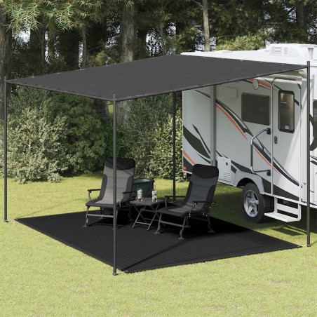 Tapis de tente 300x400 cm Noir 