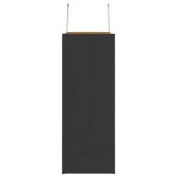 Sacs en papier 50 pcs avec poignées noir 32x17x44 cm 