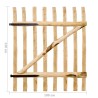 Portillon simple de clôture Bois de noisetier 100x120 cm 