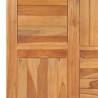 Dessus de table Bois de teck solide 70x70x2,5 cm 