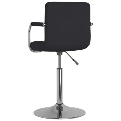 Tabouret de bar Noir Tissu 