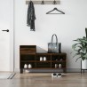 Armoire à chaussures Chêne marron 102x36x60cm Bois d'ingénierie 