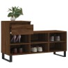 Armoire à chaussures Chêne marron 102x36x60cm Bois d'ingénierie 