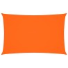 Voile de parasol tissu oxford rectangulaire 5x8 m orange 