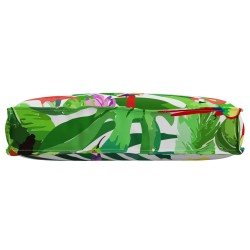 Coussin en palette pour siège Jungle tropicale 60x40x8 cm Tissu Oxford 