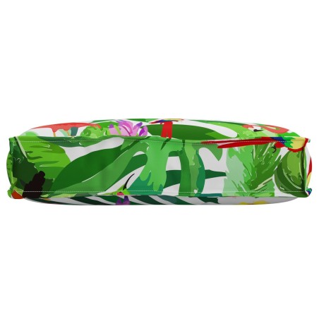 Coussin en palette pour siège Jungle tropicale 60x40x8 cm Tissu Oxford 