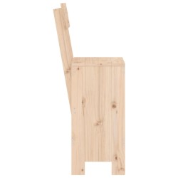 Tabourets de bar lot de 2 40x48,5x115,5 cm bois massif de pin 