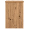 Supports pour plantes 2 pcs chêne artisanal bois d'ingénierie 