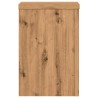 Supports pour plantes 2 pcs chêne artisanal bois d'ingénierie 