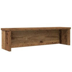 Étagère de cuisine empilable vieux bois 50x15x16 cm 