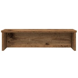 Étagère de cuisine empilable vieux bois 50x15x16 cm 
