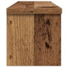 Étagère de cuisine empilable vieux bois 50x15x16 cm 
