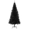 Sapin de Noël artificiel avec support noir 240 cm PVC 