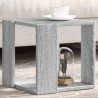 Table basse sonoma gris 32x32x30 cm bois d'ingénierie 