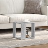 Table basse sonoma gris 32x32x30 cm bois d'ingénierie 