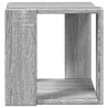 Table basse sonoma gris 32x32x30 cm bois d'ingénierie 