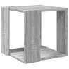 Table basse sonoma gris 32x32x30 cm bois d'ingénierie 