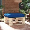 Pouf palette de jardin bois de pin imprégné 