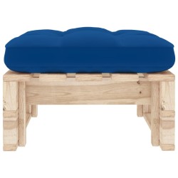 Pouf palette de jardin bois de pin imprégné 