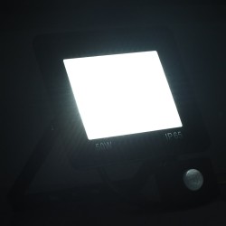 Projecteur à LED avec capteur 50 W Blanc froid 