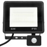 Projecteur à LED avec capteur 50 W Blanc froid 