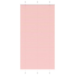 Store plissé rose 105x200 cm largeur du tissu 104,4cm polyester 