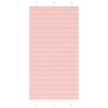 Store plissé rose 105x200 cm largeur du tissu 104,4cm polyester 