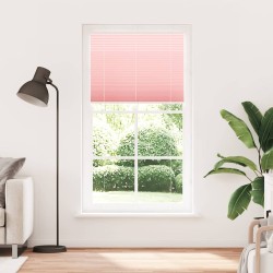 Store plissé rose 105x200 cm largeur du tissu 104,4cm polyester 