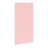 Store plissé rose 105x200 cm largeur du tissu 104,4cm polyester 