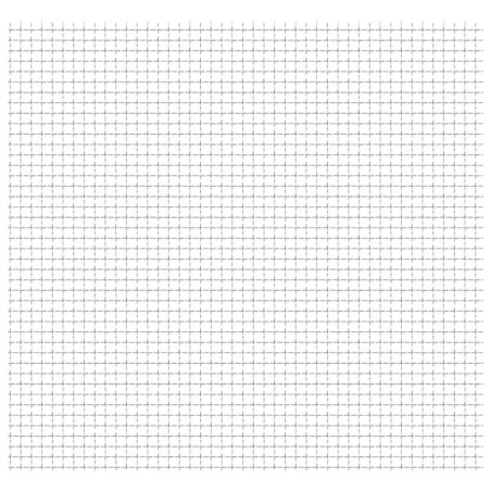 Clôture de jardin sertie Acier inoxydable 100x85 cm 31x31x3 mm 