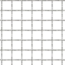 Clôture de jardin sertie Acier inoxydable 100x85 cm 31x31x3 mm 