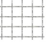 Clôture de jardin sertie Acier inoxydable 100x85 cm 31x31x3 mm 