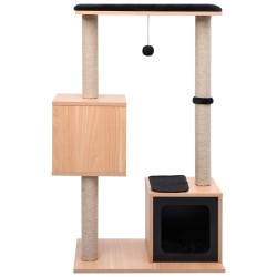 Arbre à chat avec tapis à gratter en sisal 104 cm 