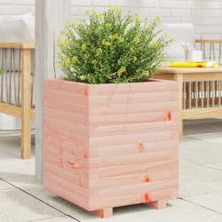 Jardinière 40x40x49,5 cm bois massif douglas 