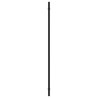 Poignées d'armoire 20 pcs noir 480 mm acier inoxydable 