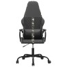 Chaise de jeu Noir et camouflage Similicuir 