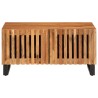Table basse 80x51x40 cm bois massif d'acacia 