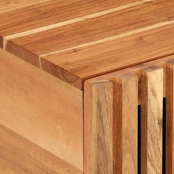 Table basse 80x51x40 cm bois massif d'acacia 