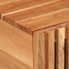 Table basse 80x51x40 cm bois massif d'acacia 