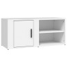 Meubles TV 2 pcs Blanc 80x31,5x36 cm Bois d'ingénierie 