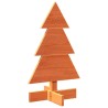 Arbre de Noël en bois pour décoration 60 cm bois de pin massif 