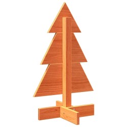 Arbre de Noël en bois pour décoration 60 cm bois de pin massif 